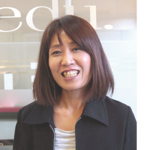 サロン・ウィッグ事業部総店長勝田和美
